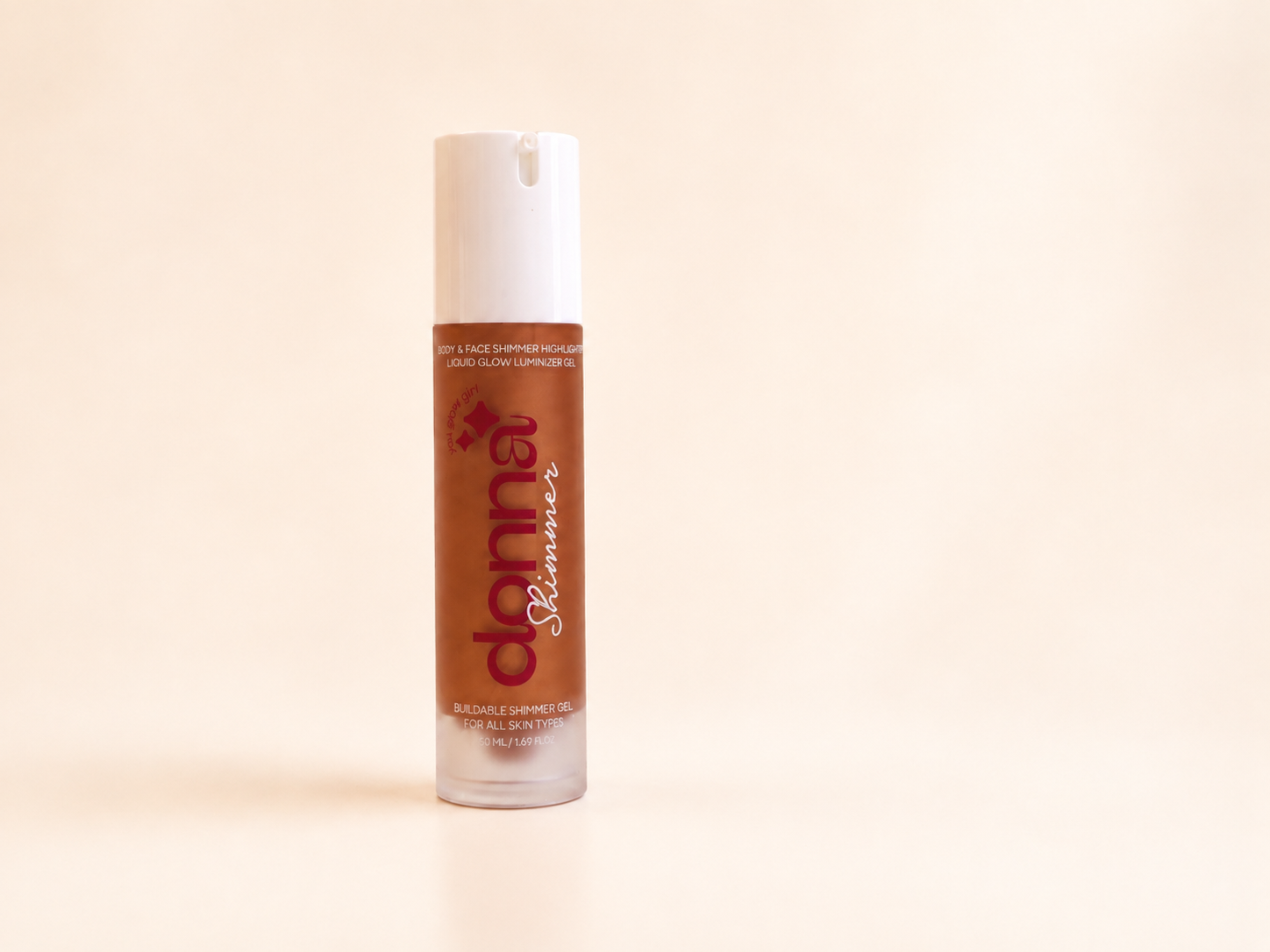 Donna Bronze Glow Body Shimmer bottle