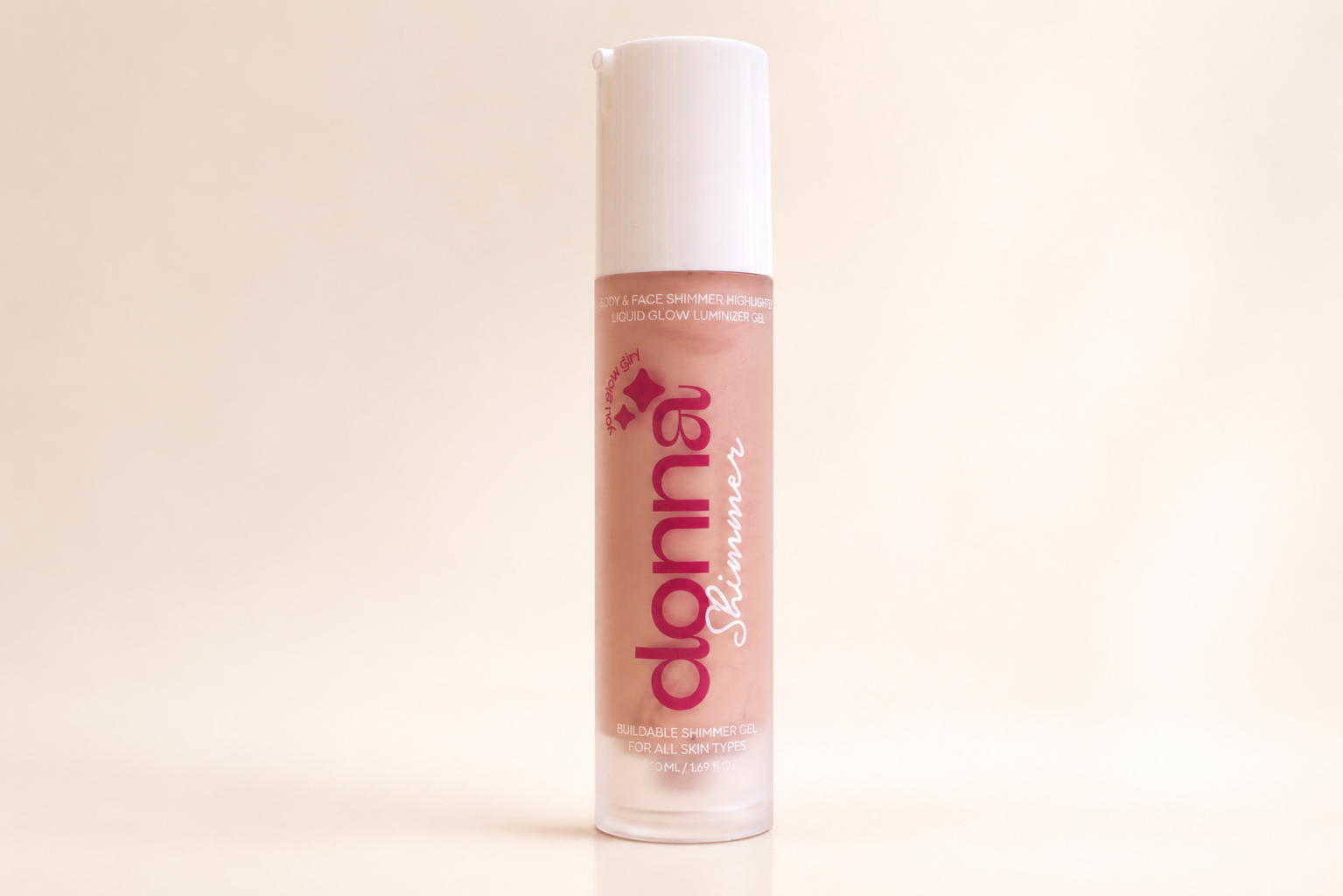 Donna Sunkissed Body Shimmer bottle